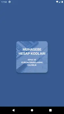 Muhasebe Hesap Kodları android App screenshot 0