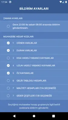 Muhasebe Hesap Kodları android App screenshot 3